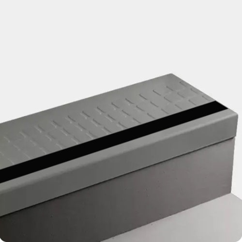 Johnsonite Green Smoke Raised Square Rubber Moulding Trim