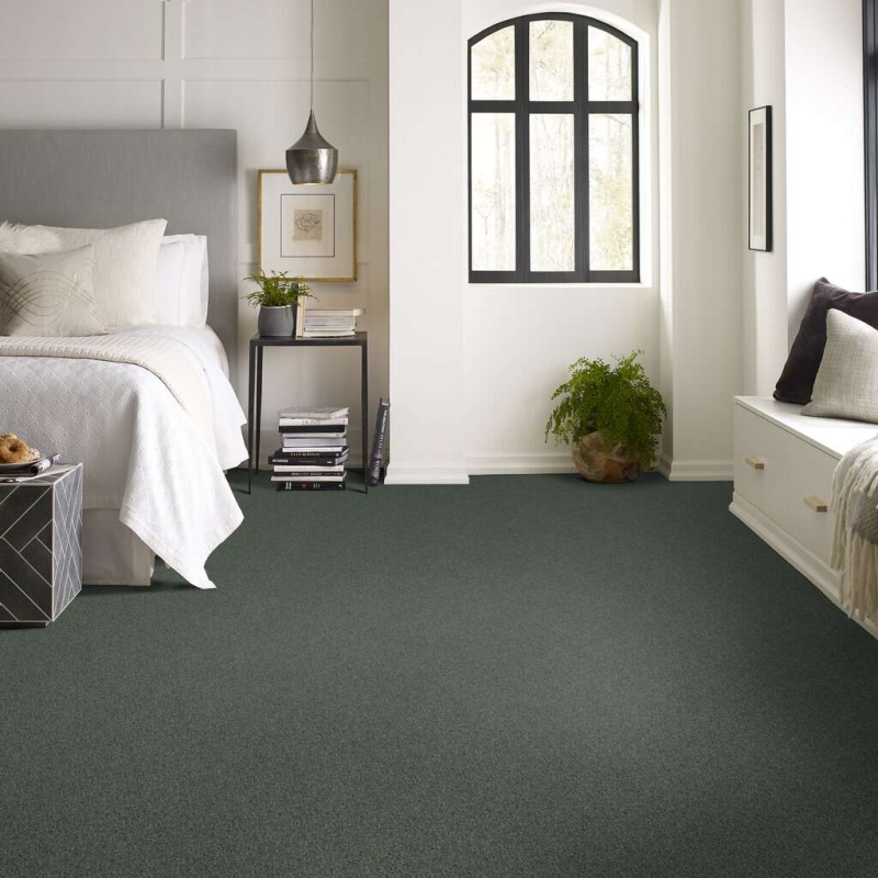 Soft Shades My Choice Ii Bay Laurel Nylon Carpet - Textured