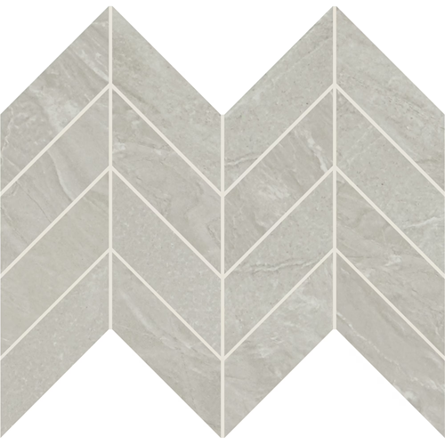 Vertuo Maestro Microban Porcelain Mosaic - 2" x 5" Chevron - Matte