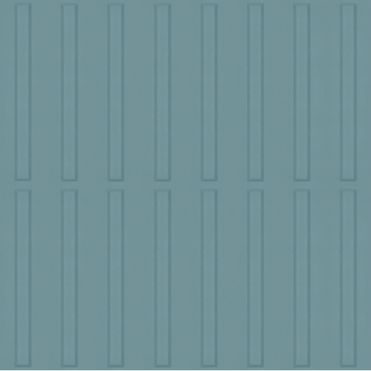 Johnsonite Dream Teal Rubber Tactile Guide Tile