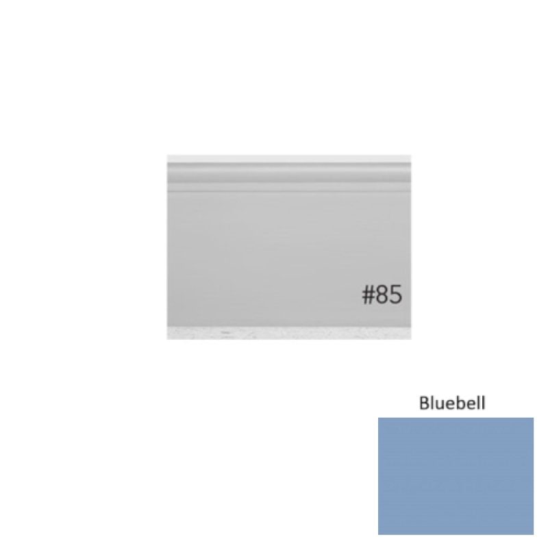 Pinnacle Plus #85 Fashion Bluebell Rubber Coil Wall Base