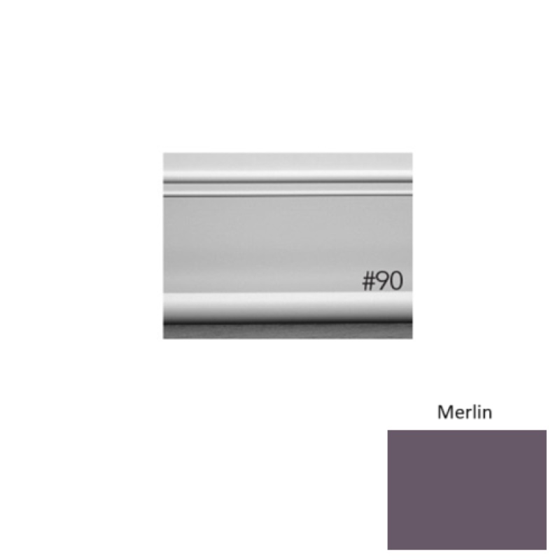 Pinnacle Plus #90 Intrigue Merlin Rubber Coil Wall Base - 4" X 60 Ft
