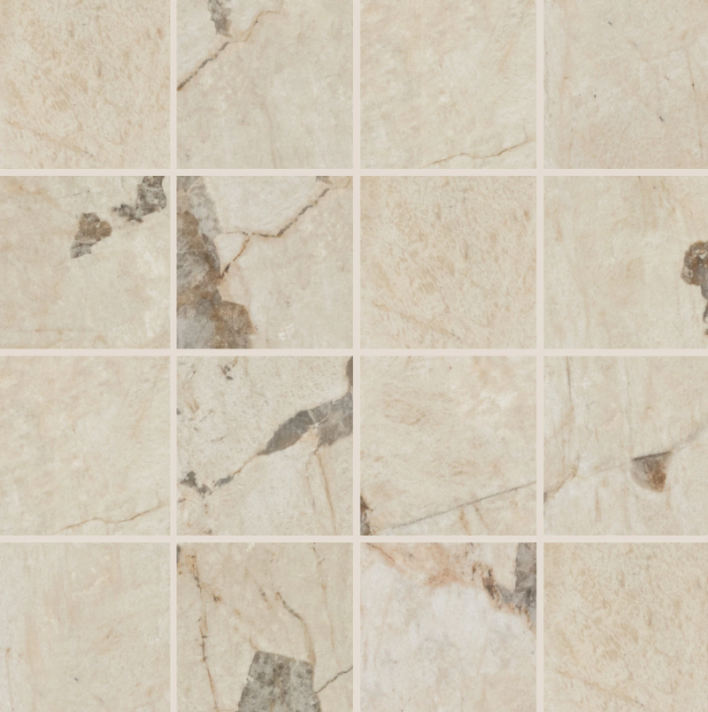 Savoir Pierre Porcelain Mosaic - 3" X 3" - Matte