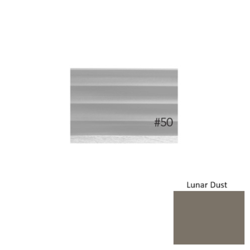 Pinnacle Plus #50 Impressions Lunar Dust Rubber Coil Wall Base - 4" X 60 Ft