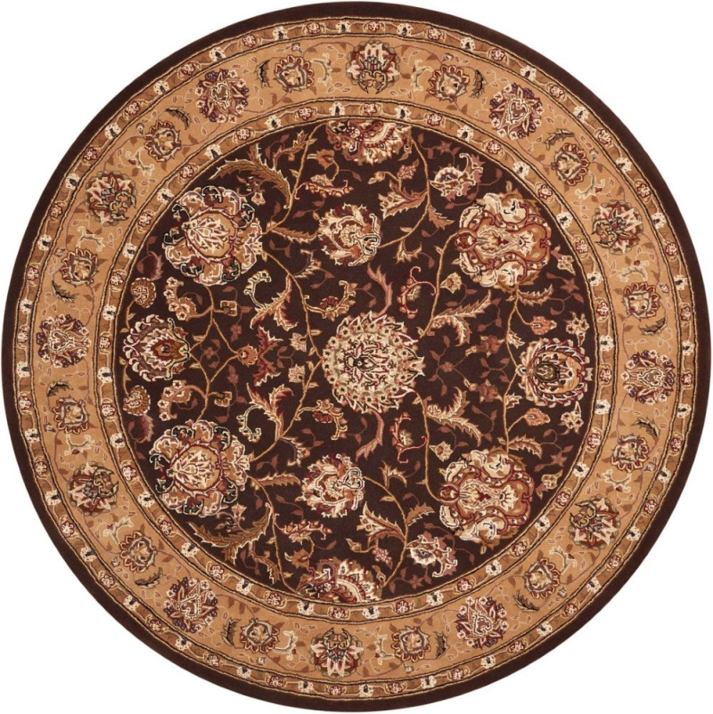 Nourison 2000 Brown 2206 Wool Blend Traditional Area Rug