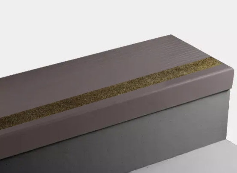 Johnsonite Cinnamon Bamboo Rubber Stair Tread