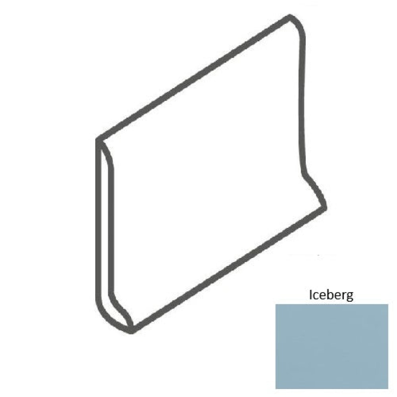 Color Complements Iceberg Ceramic Floor & Wall Trim