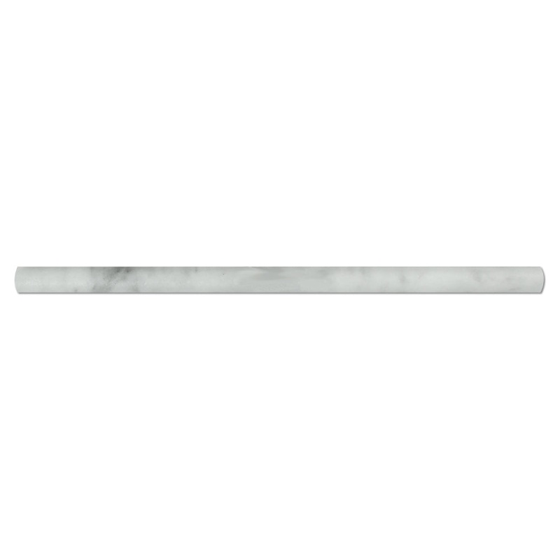 Carrara Venatino Marble Liner - 1/2" X 12" Pencil
