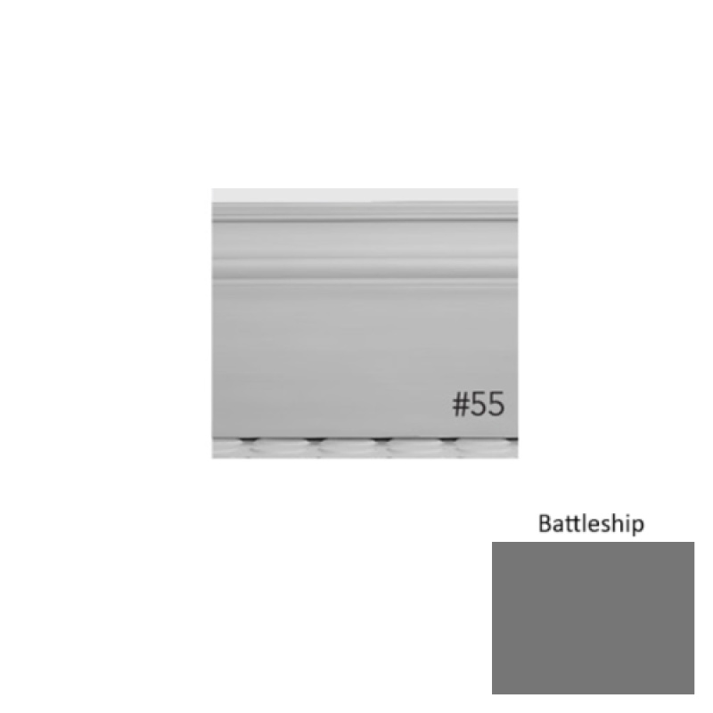 Pinnacle Plus #55 Nobility Battleship Rubber Wall Base