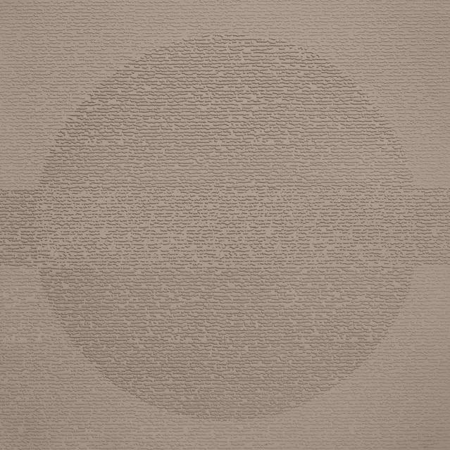 Johnsonite Sandalwood Round A Bout Circulinity Rubber Tile - Textured - 24" X 24"