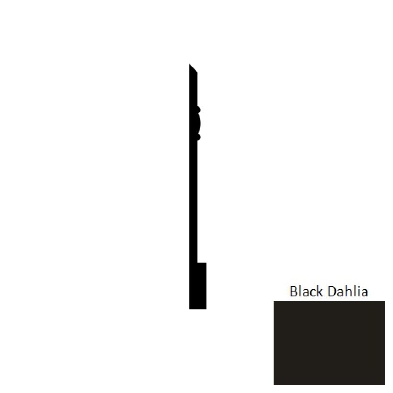 Base Sculptures Black Dahlia Charmed Sch Rubber Wall Base
