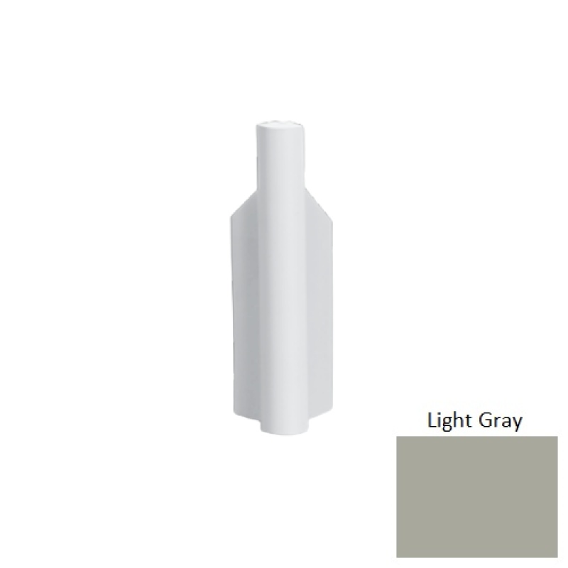 Mcb Light Gray Rubber Moulding / Trim - 2 3/4" Mini Outside Corner Blocks - Mini Outside Corner Blocks