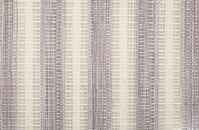 Mediterranean Oasis Alessio Stripe Lilac Wool Blend Carpet - Pattern