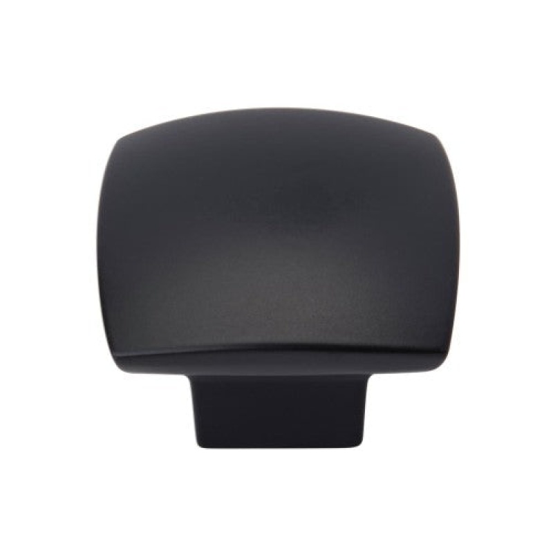Sunset Zinc Cabinet Knob - Matte Black - 1 3/16" (30 Mm) Length