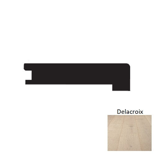 Louvre Delacroix Hardwood Square Flush Stair Nose