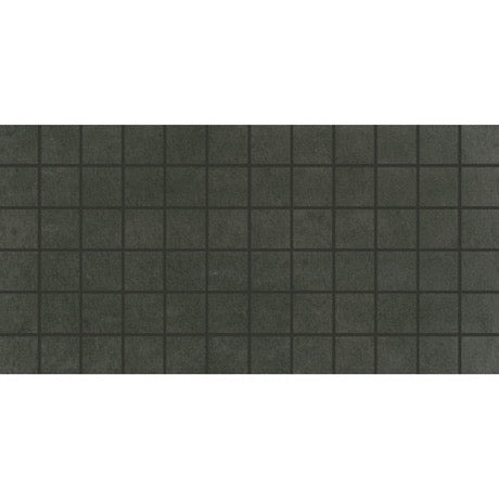 Portfolio Charcoal Ceramic Mosaic - 2" X 2" - Matte