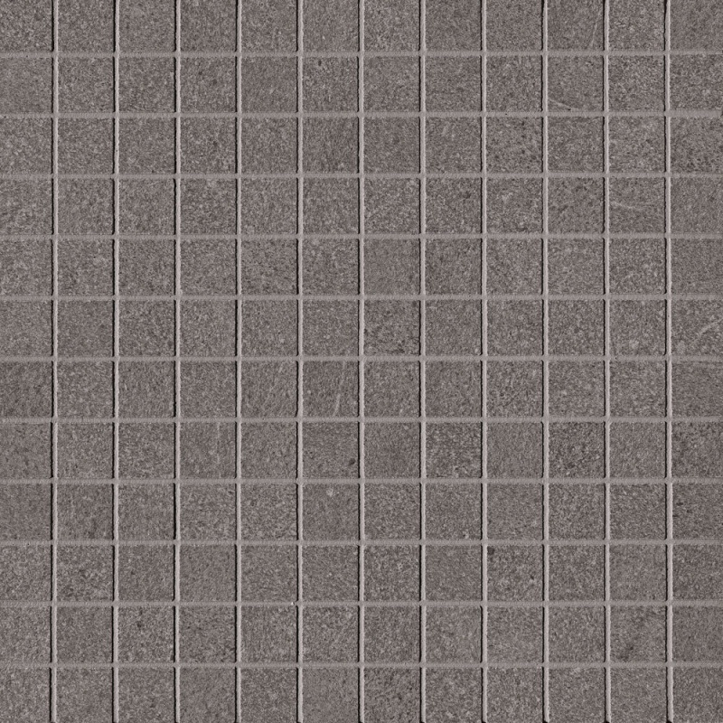 Nextone Dark Porcelain Mosaic - 1" x 1" - Natural