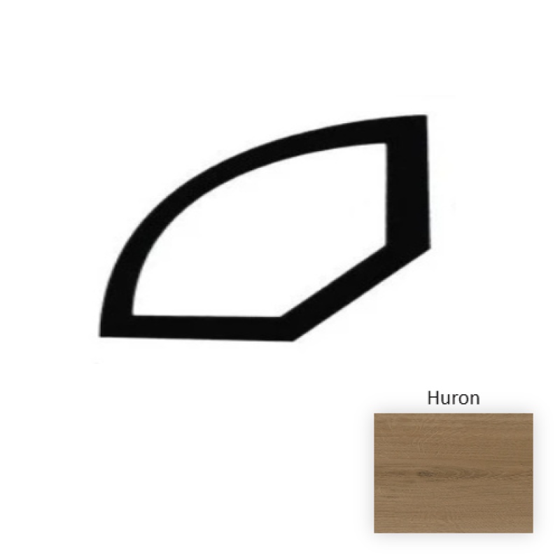 Lakeview Huron Laminate Wood Moulding / Trim - 94.5" Quarter Round - Embossed