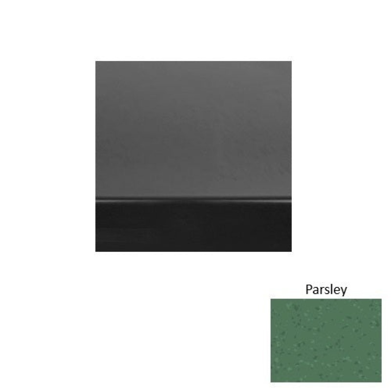 Symmetry 61 Parsley Heavy Duty Rubber (Rd) Stair Tread With Dupont Kevlar - Smooth