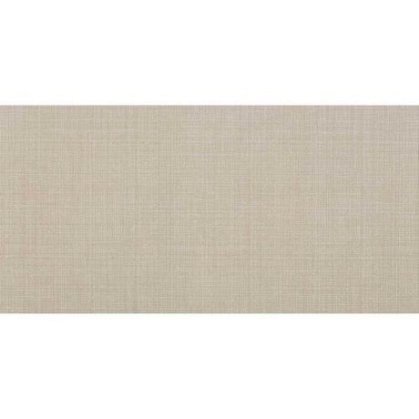 Fabric Art Modern Textile Taupe Porcelain Tile - Matte - 12" X 24"