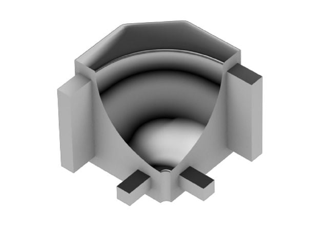 Dilex Ahk 90 Degree Inside Corner Metal Tile Edging Trim