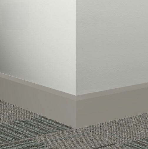 Johnsonite Stone Cottage Rubber Millwork Contoured Wall Base – 3" x 96" x 3/8" Oblique