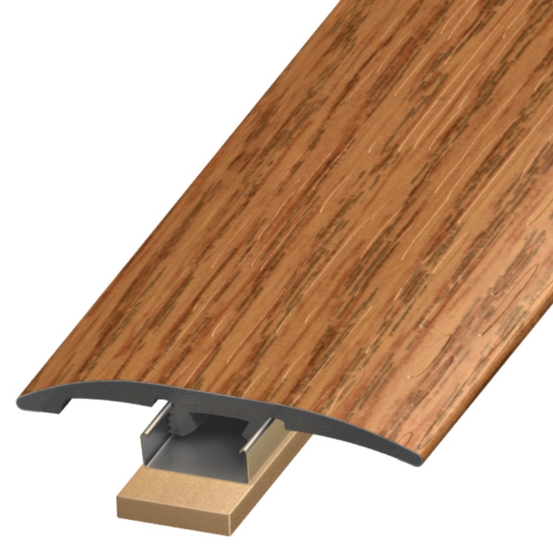 Standard Color Mission Oak Laminate Wood Moulding / Trim - 2" X 94" Slim Trim With Dowel Tree - Aluminum Oxide