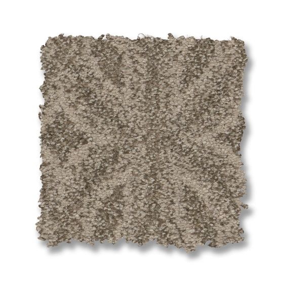 Enlightened Toasty Gray Nylon Carpet - Pattern