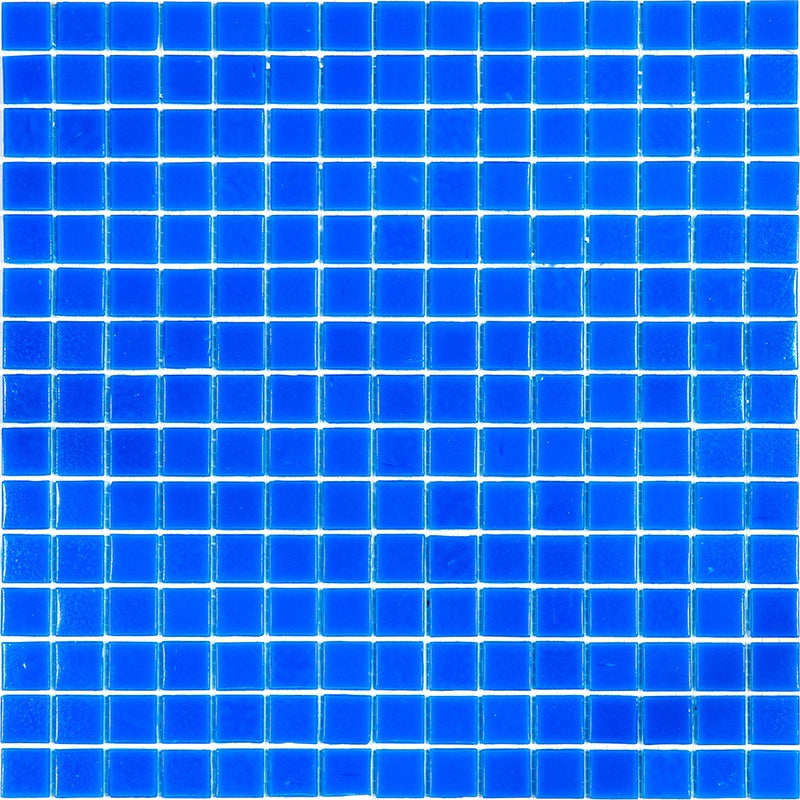 Alma Line Sandy Glass Mosaic Tile 0.8" x 0.8" Glossy