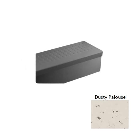 Johnsonite Dusty Palouse Raised Round Rubber Stair Tread