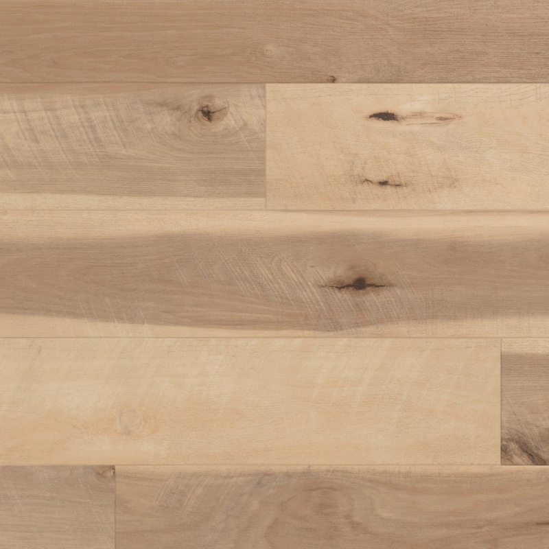 Art Select Classic Hickory Rigid Core Luxury Vinyl Tile - Polyurethane - 9" X 56"