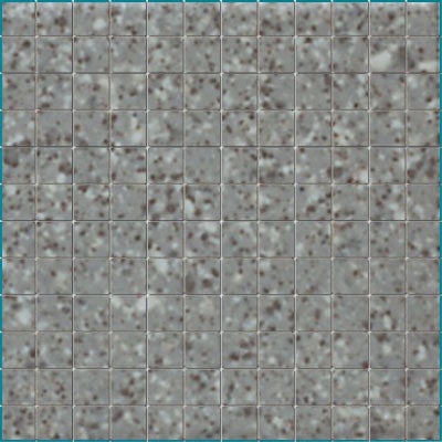Unglazed Mosaics Clearface Storm Gray Speckled Porcelain Mosaic 1" x 1"