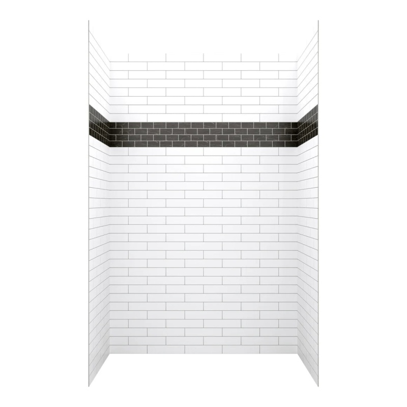 Jetcoat Reflections Cestrum 15-Piece Shower Wall