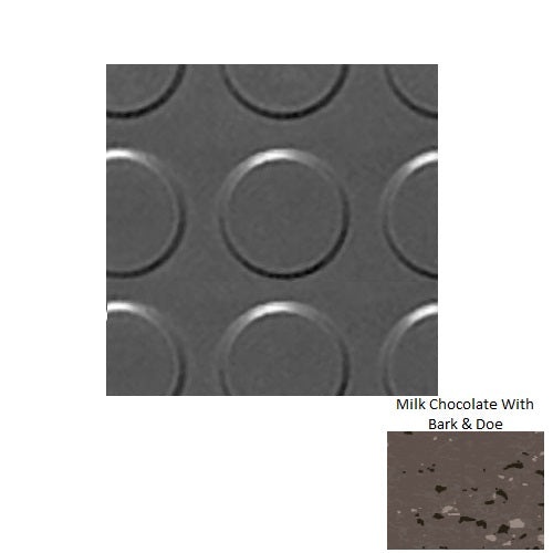 Spextones Milk Chocolate With Bark & Doe Rbt Radial Rubber Tile