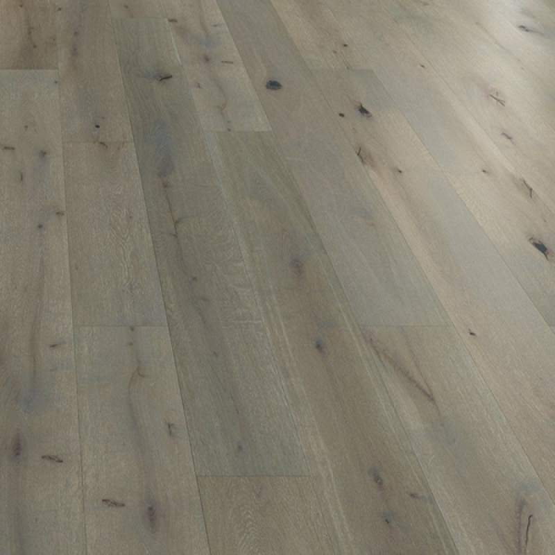Symphony French White Oak Opus Engineered Hardwood Flooring - Brushed Matte - 9.5" X Random Lengths