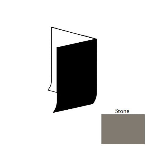 Vcb Stone Vinyl Moulding / Trim - .080" X 4" Cove Base Inside Corner