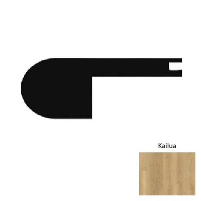 3020 Series Kailua Luxury Vinyl Moulding / Trim - 94" Flush Stair Nose - Embossed