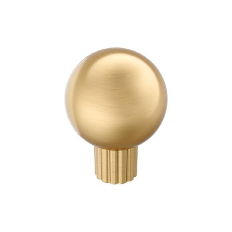 Cowrie Zinc Cabinet Knob - Champagne Bronze - 1 1/8" (29 Mm)