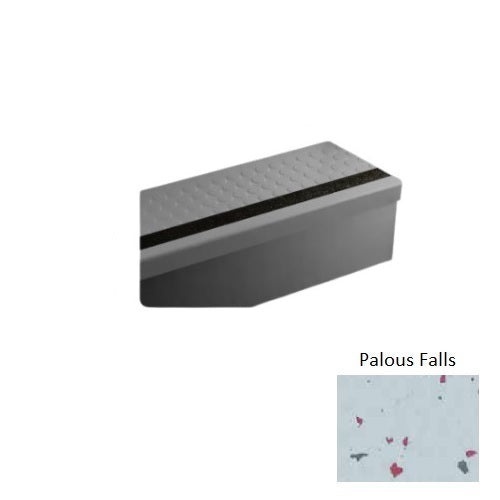 Johnsonite Palous Falls Raised Round Rubber Stair Tread