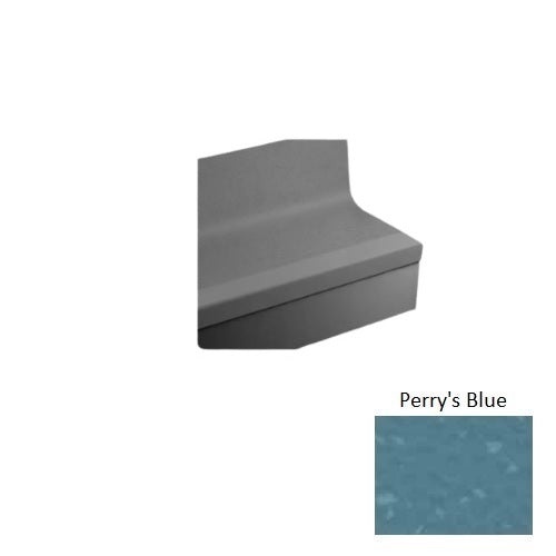 Johnsonite Perry's Blue Rice Paper Rubber Moulding / Trim