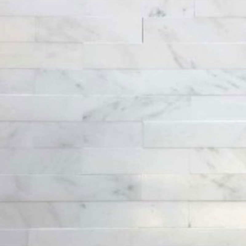 Monet Oriental White Marble Tile - Honed