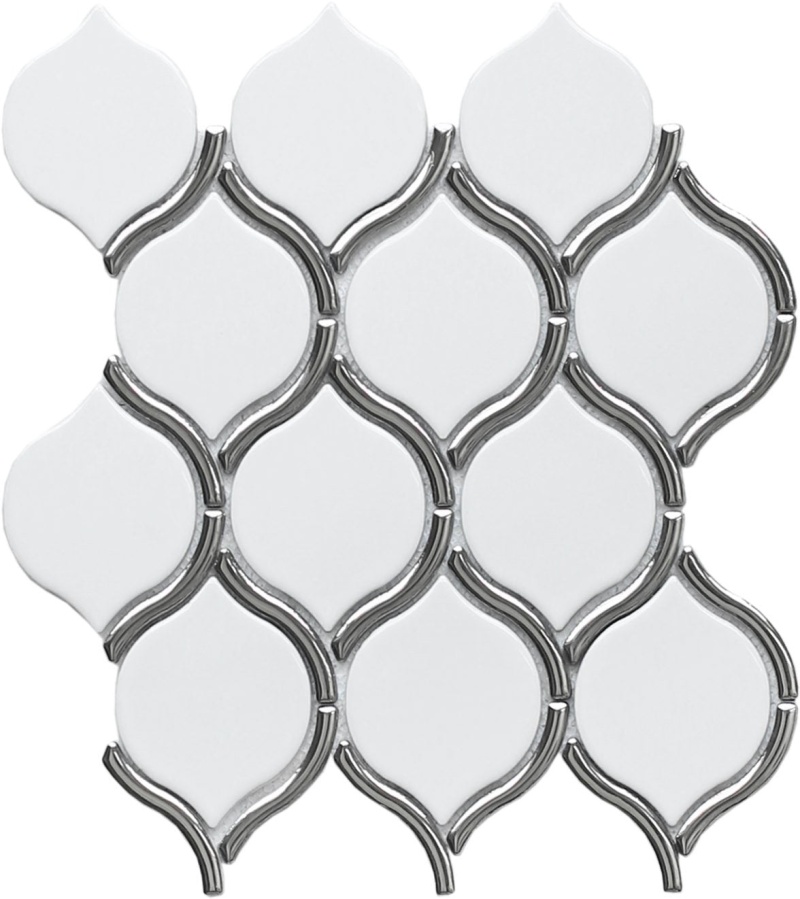 Diva Poseidon Ceramic Mosaic - Arabesque - Glossy