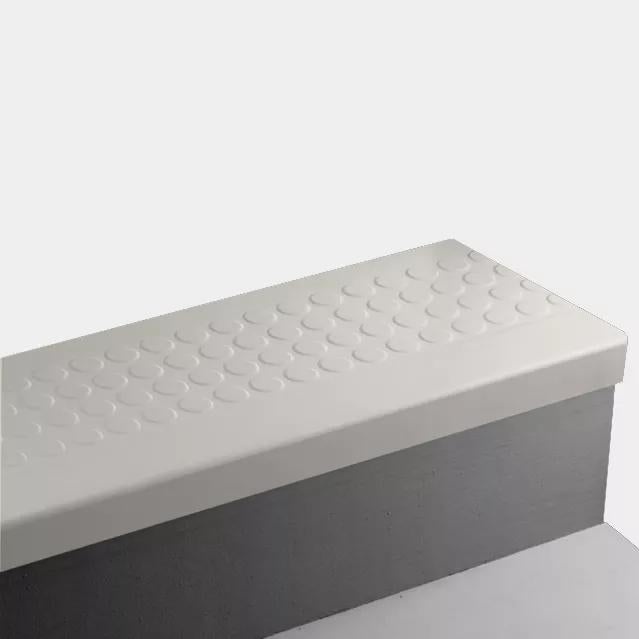 Johnsonite Mist Raised Round Rubber Moulding / Trim