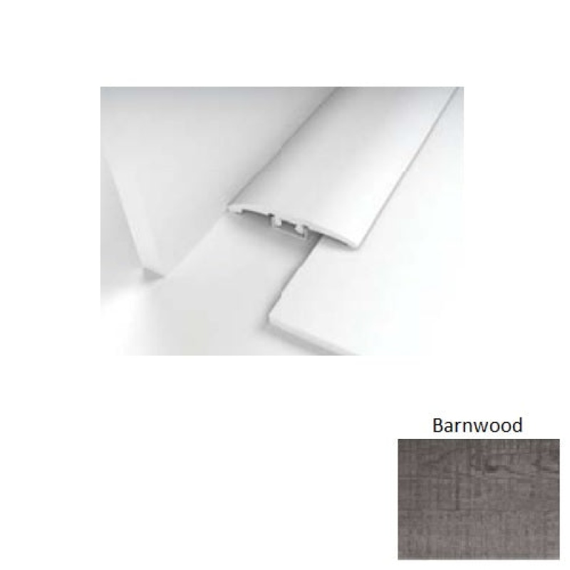 Cyrose Barnwood Luxury Vinyl Moulding / Trim - 3/4" X 94" End Mold - Matte