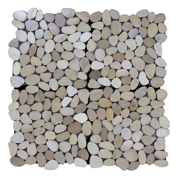 Indonesian Mint Marble Pebble - 12" x 12" Matte