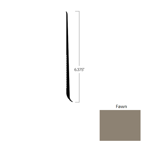 Johnsonite Fawn Rubber Tightlock Resilient Rubber Base