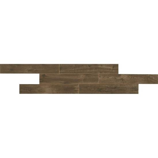 Creekwood Walnut Brook Porcelain Tile - Matte - 6" X 36"