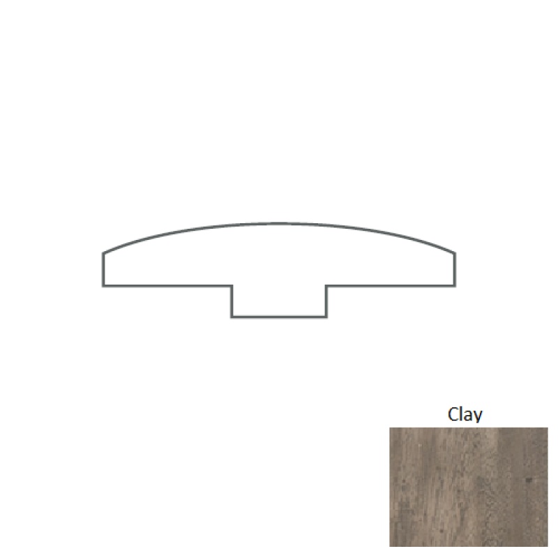 Antico Clay 1 1/2" x 96" T Molding