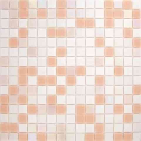 Mixes Roberta Glass Mosaic - 0.8" x 0.8" Glossy