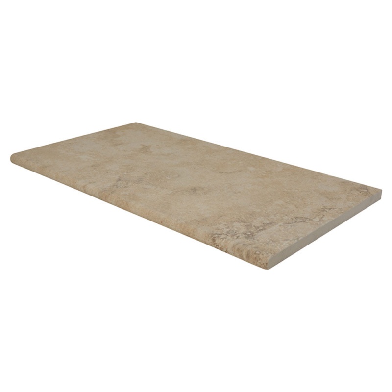 Arterra Tierra Beige Porcelain Coping - Matte - 13" X 24"